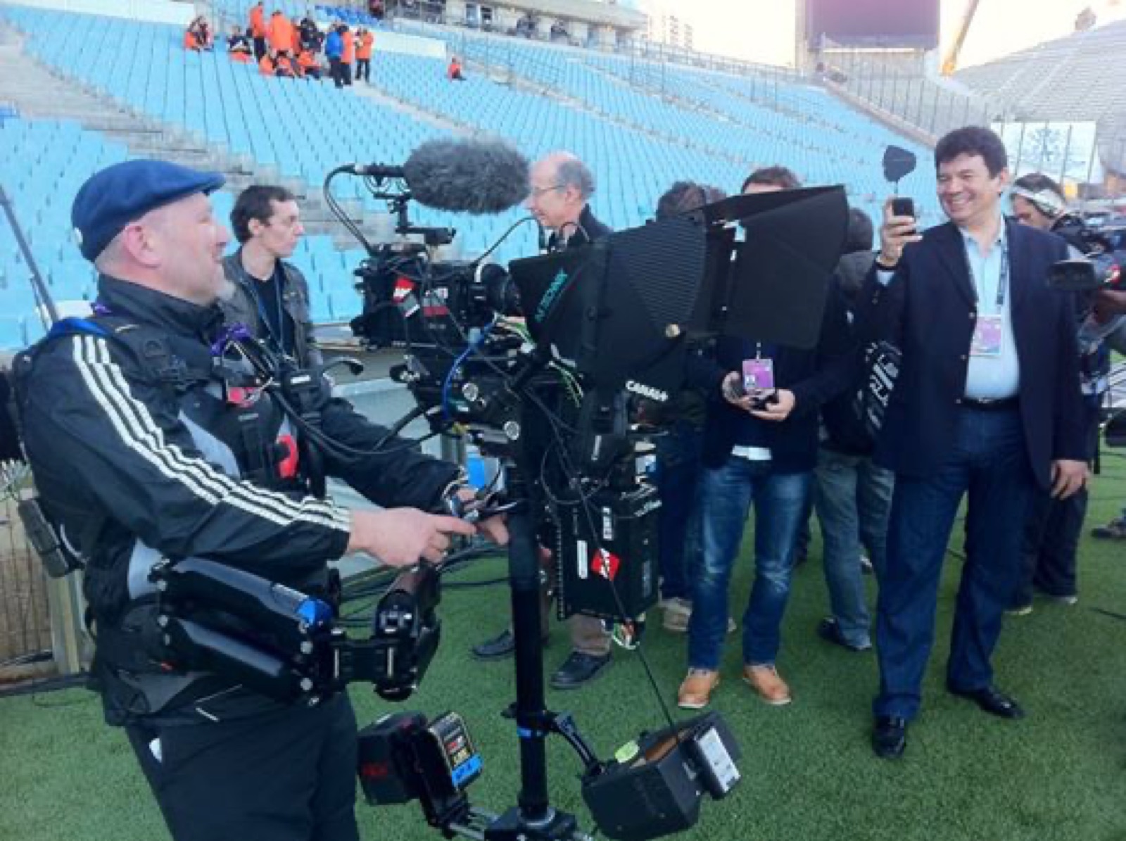 Camera setup for OM PSG 3D