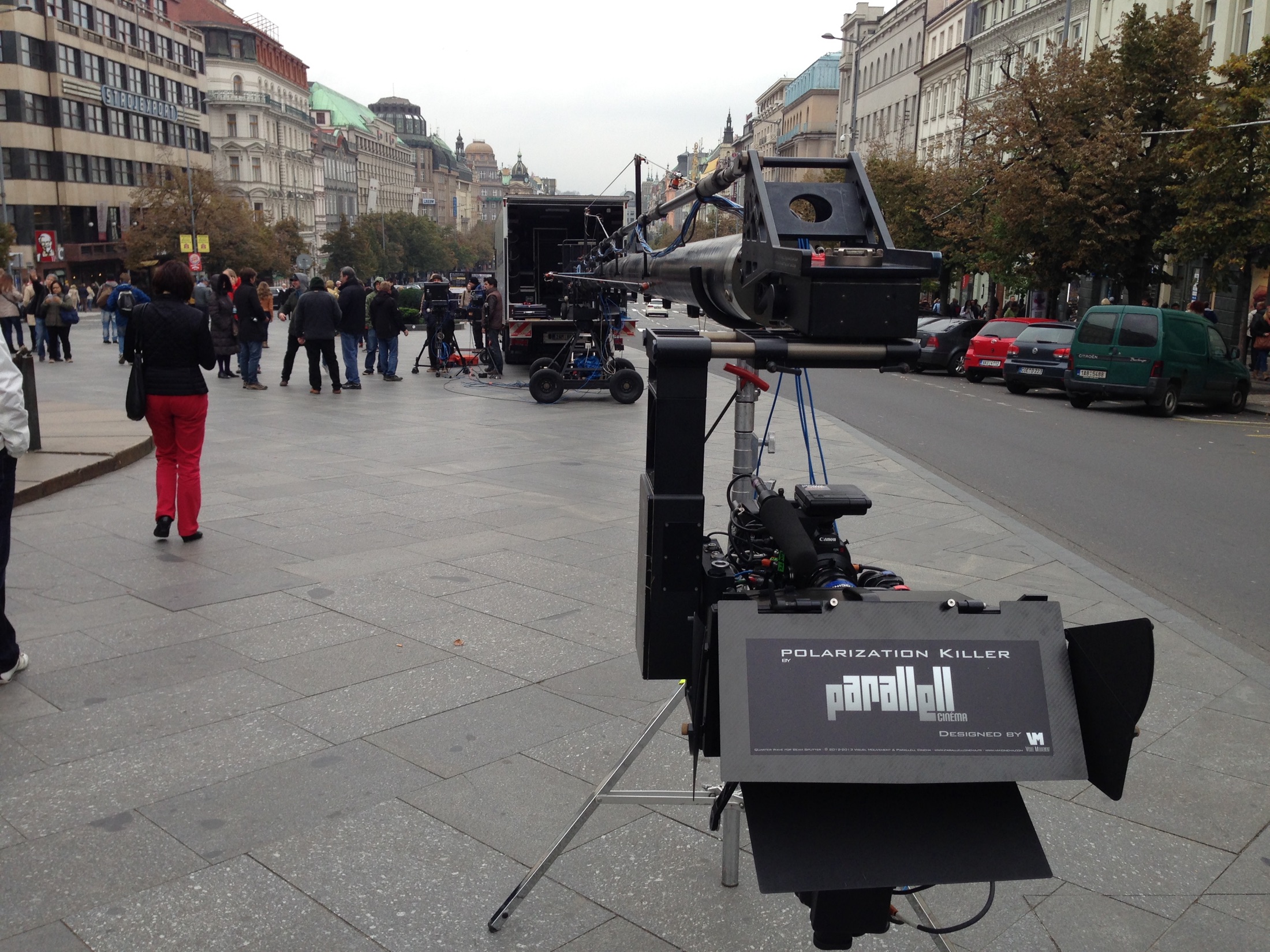 Mythical Cinemas shoot in Prague