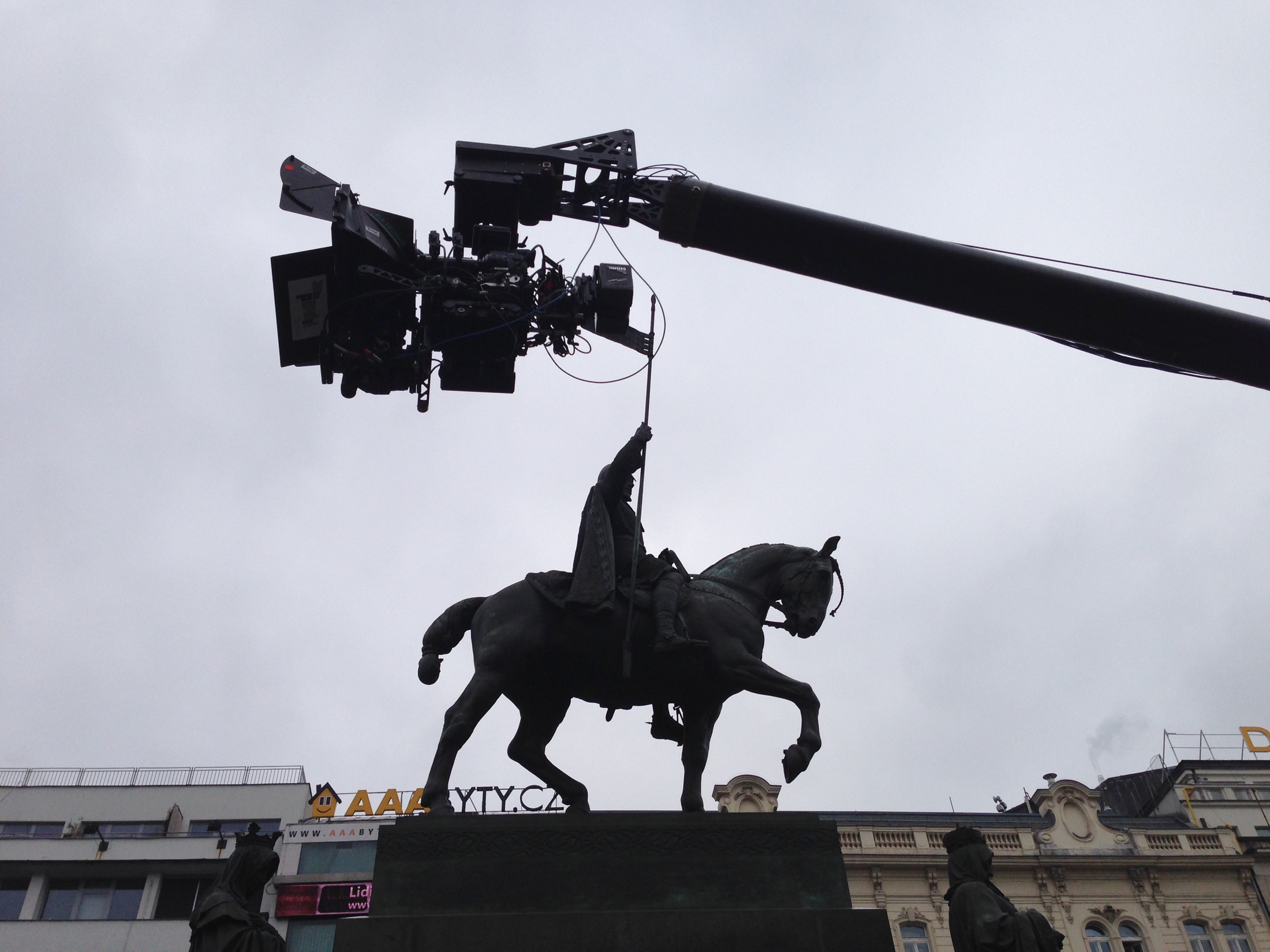Camera rig on Mythical Cinemas